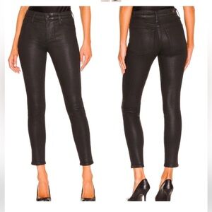 AG Adriano Goldschmied Farrah Skinny Ankle Jean Mid Rise
Luminous Gunmetal